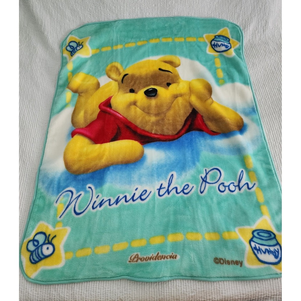 Disney Winnie the Pooh Baby Blanket Providencia Raschel Cobertor 43x55